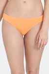 Zivame Low Rise Zero Coverage Thong - Mock Orange — thumbnail 4